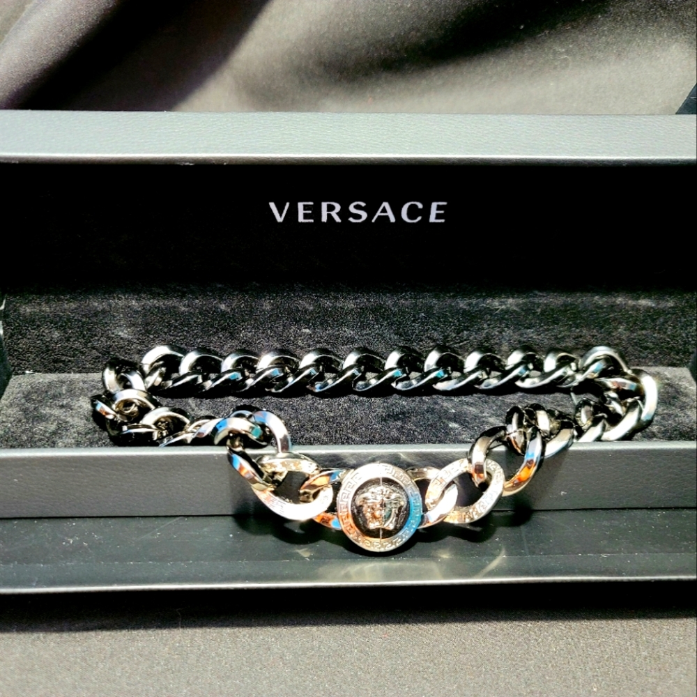 Versace Medusa necklace